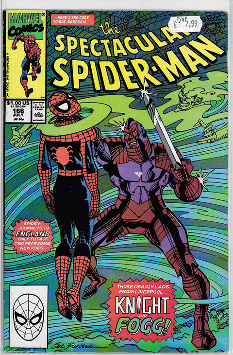 Spectacular Spider-Man (1st Series) #166 FINE/VERY FINE