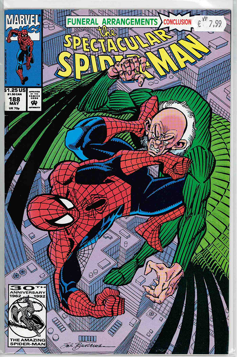 Spectacular Spider-Man (1st Series) #188 VERY FINE