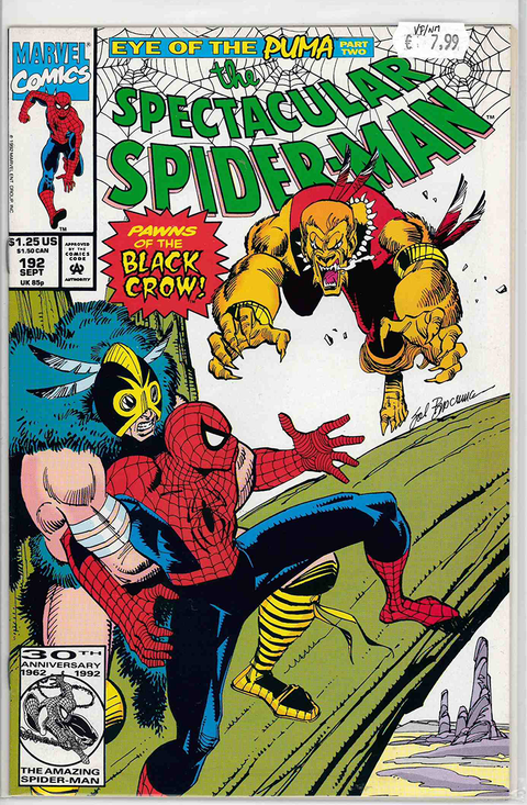 Spectacular Spider-Man (1st Series) #192 VERY FINE/NEAR MINT