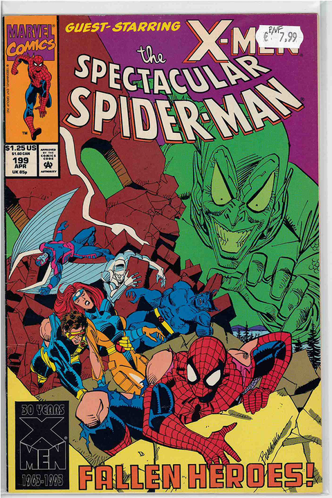 Spectacular Spider-Man (1st Series) #199 FINE/VERY FINE