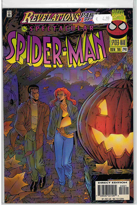 Spectacular Spider-Man (1st Series) #240 Cover B