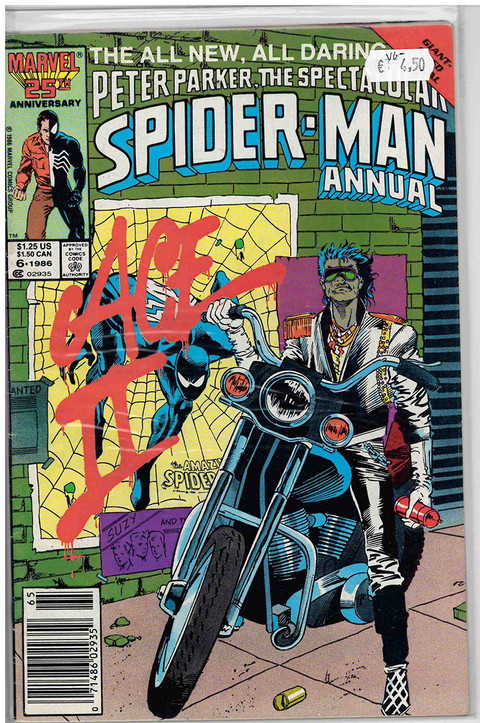 Spectacular Spider-Man (1st Series) Annual #6 VERY GOOD-