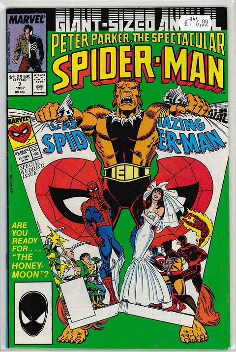 Spectacular Spider-Man (1st Series) Annual #7 FINE-