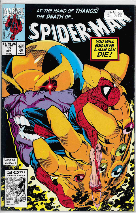Spider-Man (1990 Series) #17 FINE+