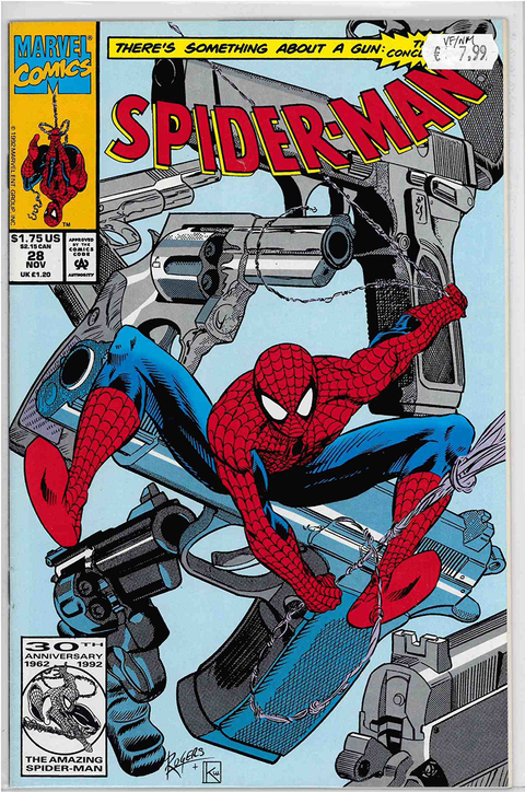 Spider-Man (1990 Series) #28 VERY FINE/NEAR MINT