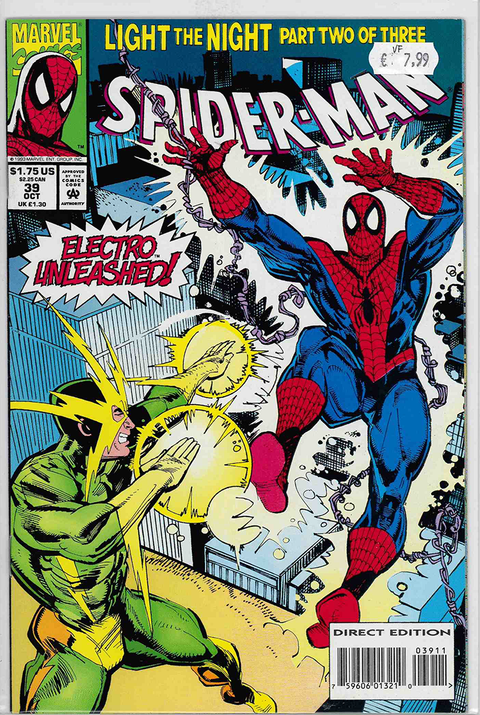 Spider-Man (1990 Series) #39 VERY FINE