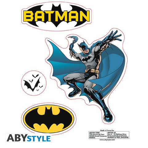 Stickers 16x11cm DC Comics - Batman and Logo
