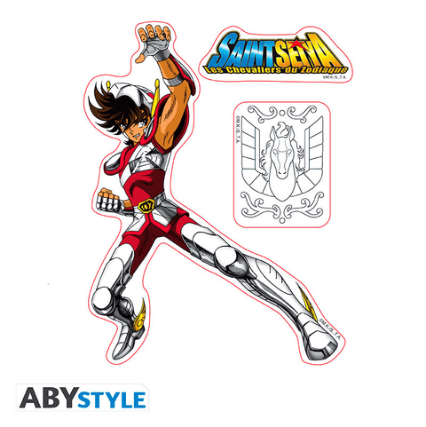 Stickers 16x11cm Saint Seiya - Pegasus/Shiryu