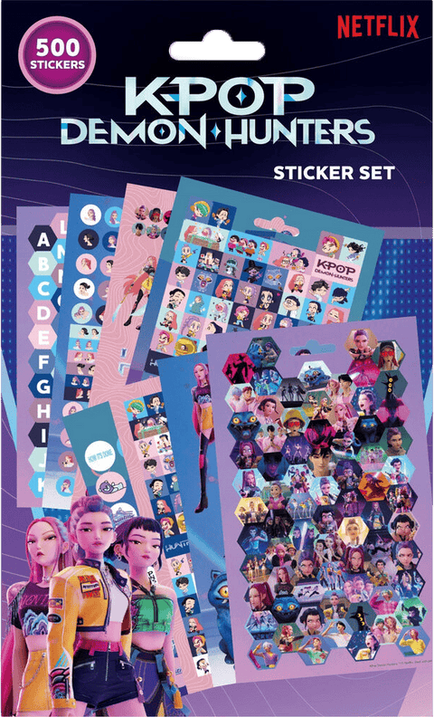 Stickers Pack - KPop Demon Hunters (500)