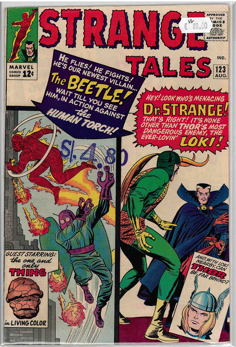 Strange Tales (1st Series) #123 VERY GOOD