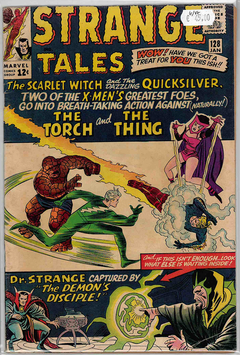Strange Tales (1st Series) #128 GOOD/VERY GOOD