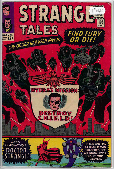 Strange Tales (1st Series) #136 FINE-