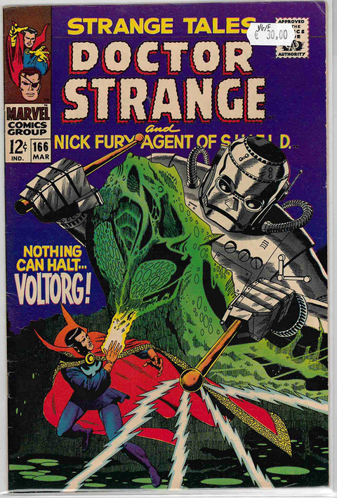 Strange Tales (1st Series) #166 VERY GOOD/FINE