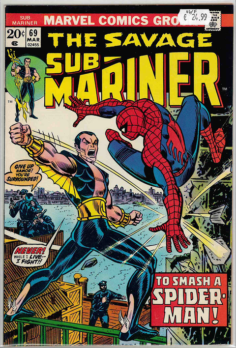 Sub-Mariner #69 VERY GOOD/FINE