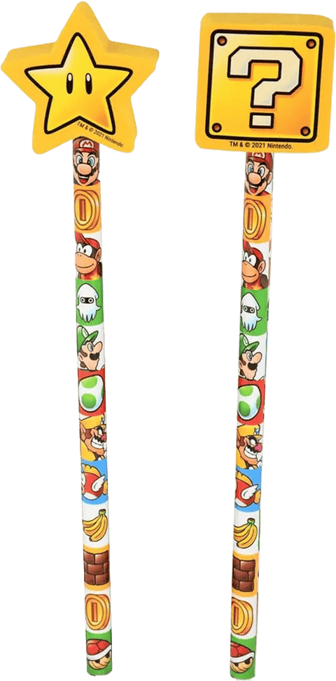 Super Mario 2-Piece Stationery Set