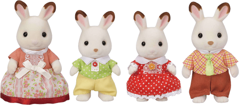 Sylvanian Families - Family chocolate bunnies figure 8 cm