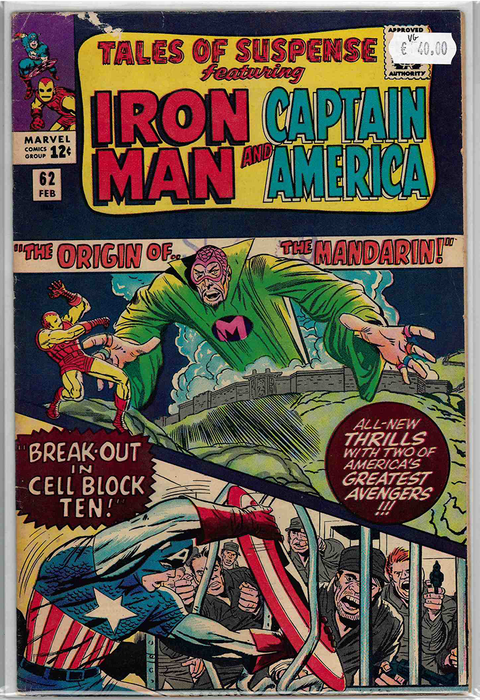 Tales of Suspense #62 VERY GOOD