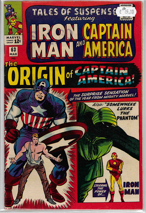 Tales of Suspense #63 VERY GOOD