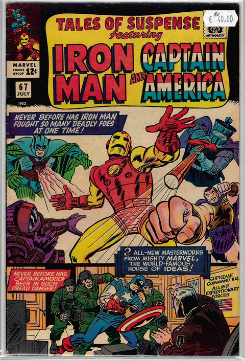 Tales of Suspense #67 VERY GOOD