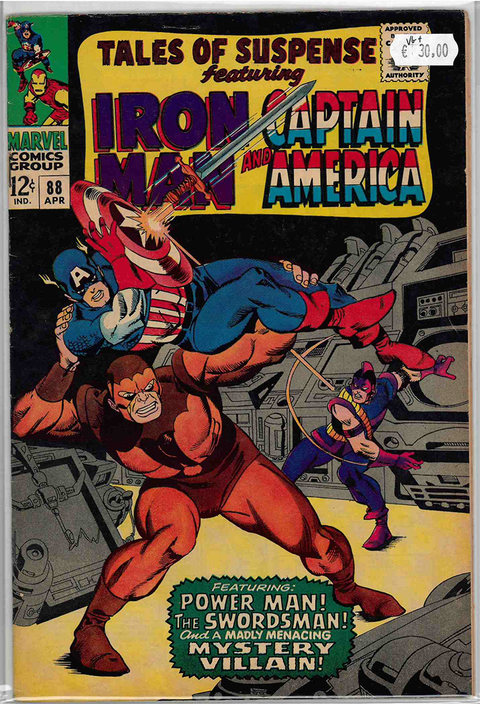 Tales of Suspense #88 VERY GOOD+