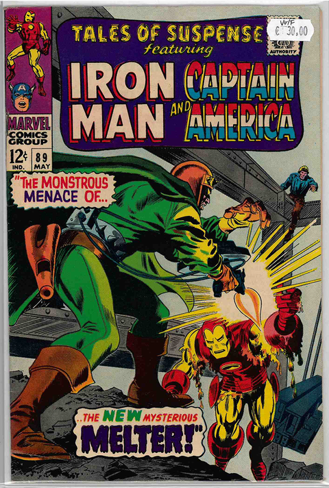 Tales of Suspense #89 VERY GOOD/FINE