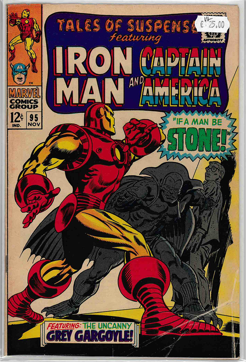 Tales of Suspense #95 VERY GOOD-