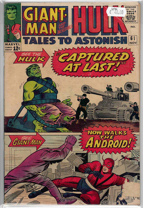 Tales to Astonish 1st Series #61 GOOD/VERY GOOD