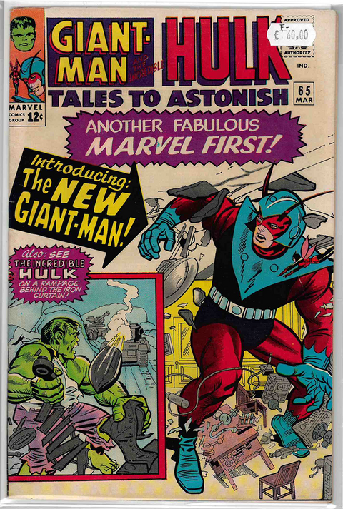 Tales to Astonish 1st Series #65 FINE-