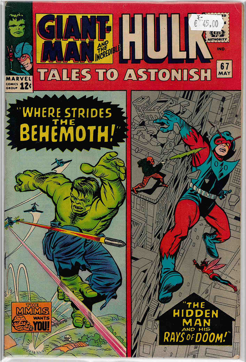 Tales to Astonish 1st Series #67 FINE-