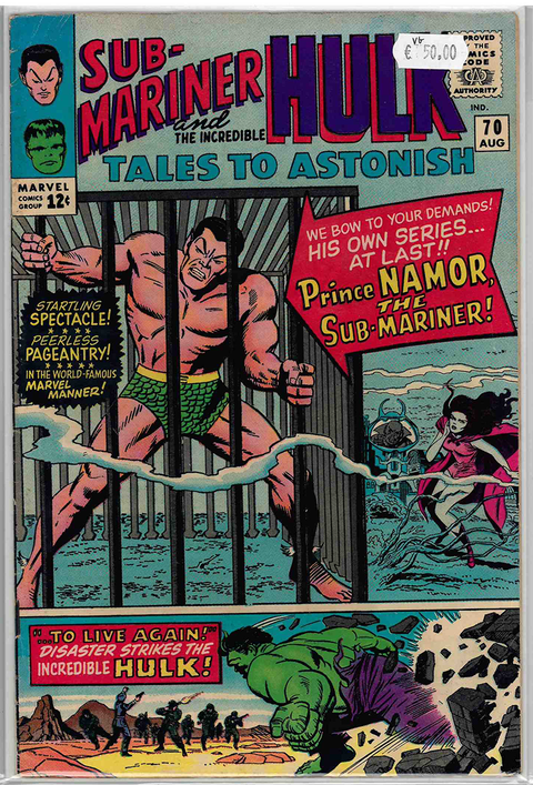 Tales to Astonish 1st Series #70 VERY GOOD