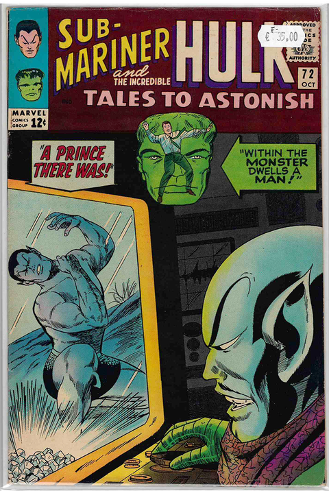 Tales to Astonish 1st Series #72 FINE-