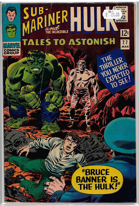 Tales to Astonish 1st Series #77 VERY GOOD-