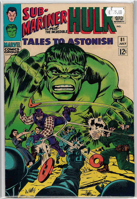 Tales to Astonish 1st Series #81 FINE