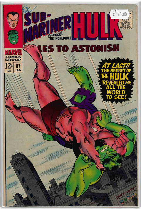 Tales to Astonish 1st Series #87 FINE-