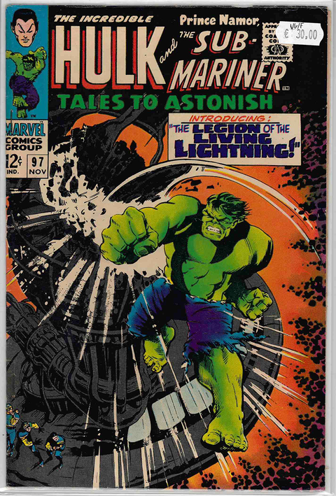 Tales to Astonish 1st Series #97 VERY GOOD/FINE