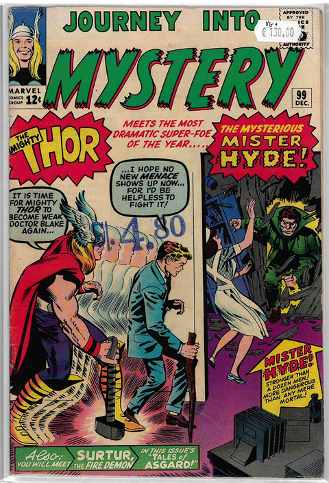 Thor 1st Series (Journey into Mystery) #99 VG+