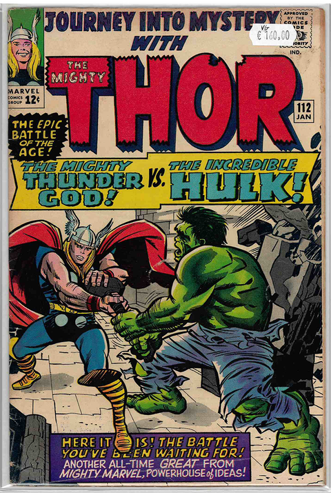 Thor 1st Series (Journey into Mystery) #112 VERY GOOD