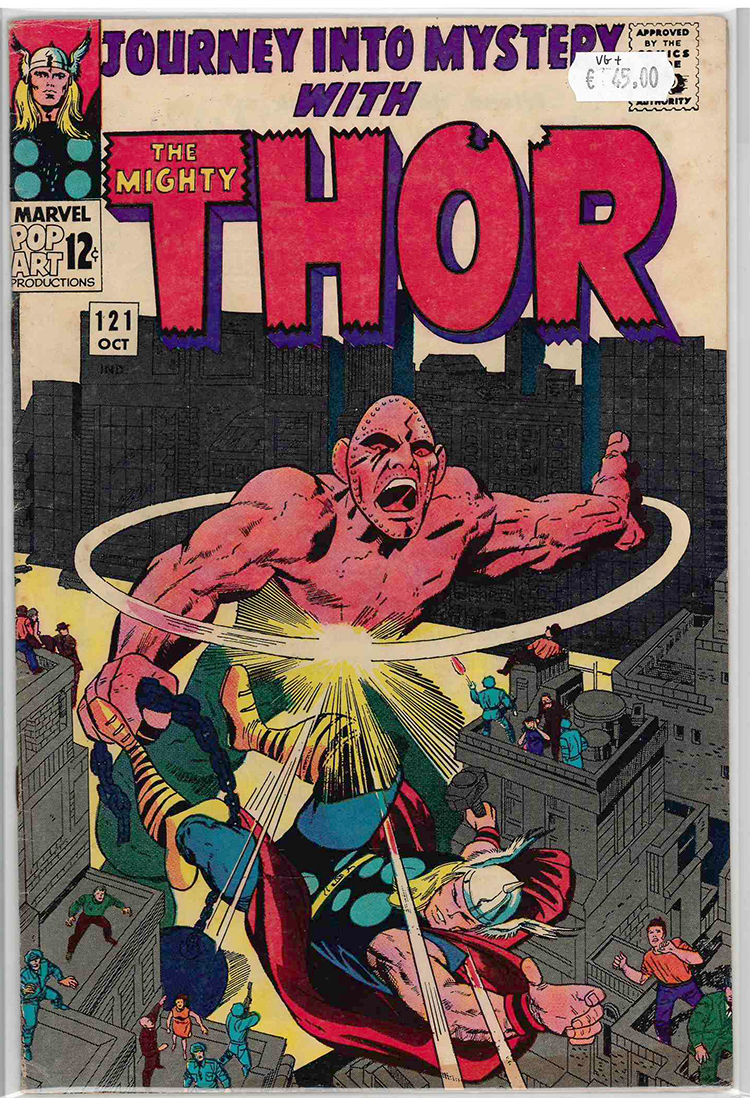Thor 1st Series (Journey into Mystery) #121 VERY GOOD+ – Kingpin Books