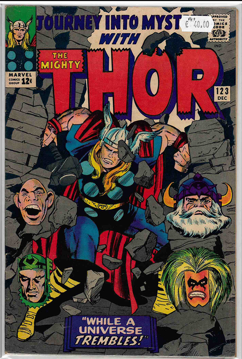 Thor 1st Series (Journey into Mystery) #123 VERY GOOD+