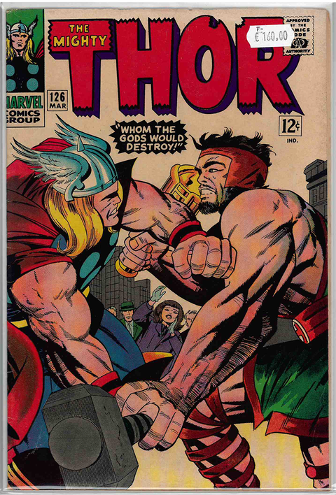 Thor 1st Series #126 FINE-