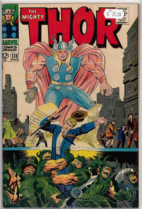 Thor 1st Series #138 FINE-