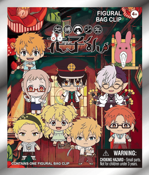 Toilet-Bound Hanako-Kun 3D PVC Bag Clips Figural Serie 3 - Blind Bags Toilet-Bound Hanako-Kun