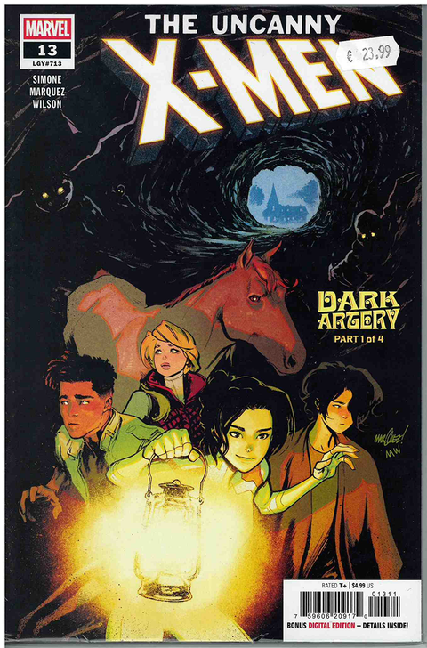 COMPLETE SET Uncanny X-Men (2024) #13-16: Dark Artery Parts 1-4