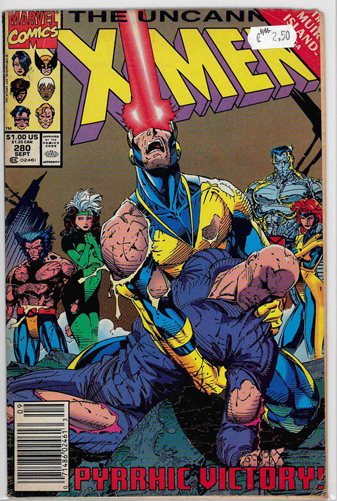 Uncanny X-Men 1st series #280 GOOD/VERY GOOD