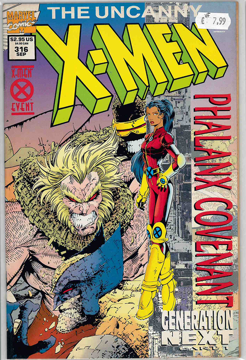 Uncanny X-Men 1st series #316 VERY FINE