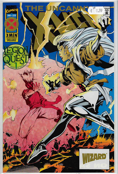 Uncanny X-Men 1st series #320 VERY FINE (Wizard Edition)