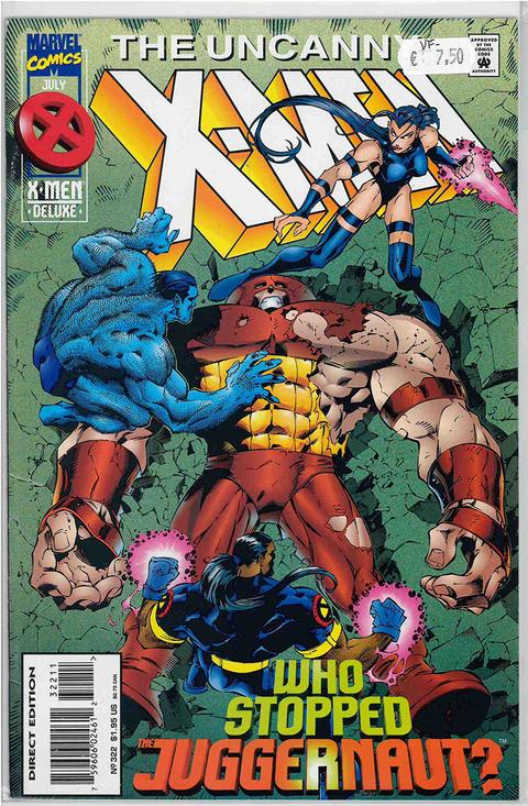 Uncanny X-Men 1st series #322 VERY FINE-