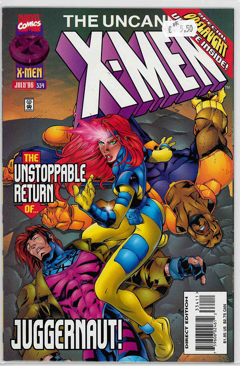 Uncanny X-Men 1st series #334 VERY FINE