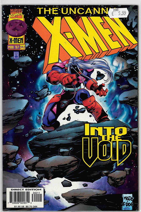 Uncanny X-Men 1st series #342 FINE/VERY FINE