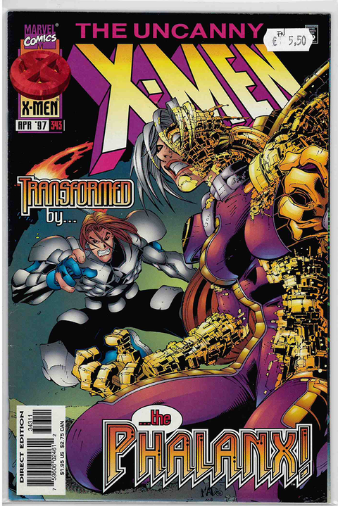 Uncanny X-Men 1st series #343 FINE